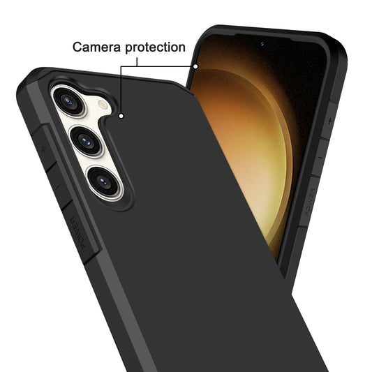 Slim Armor Protective Black Case for Samsung A14 5G