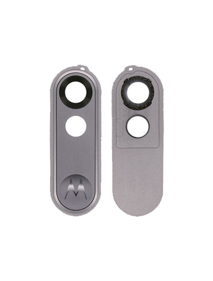 Back Camera Lens Cover for Motorola Droid Turbo 2 (XT1585 / 2015) White - phone replacement part close-up, SKU 107082030541, image 3