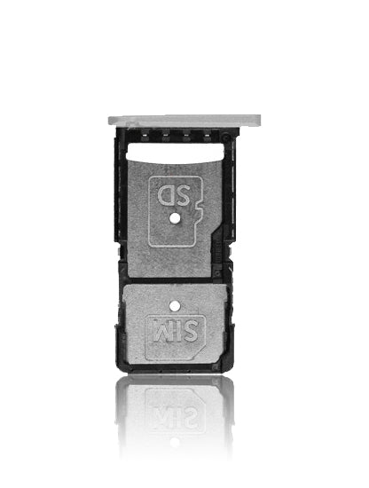 SIM Card Tray for Motorola Droid Turbo 2 (XT1585 / 2015) White - replacement part side detail, SKU 107082030533, image 6