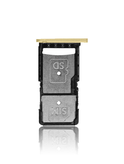 SIM Card Tray for Motorola Droid Turbo 2 (XT1585 / 2015) Gold - replacement part side detail, SKU 107082030535, image 6