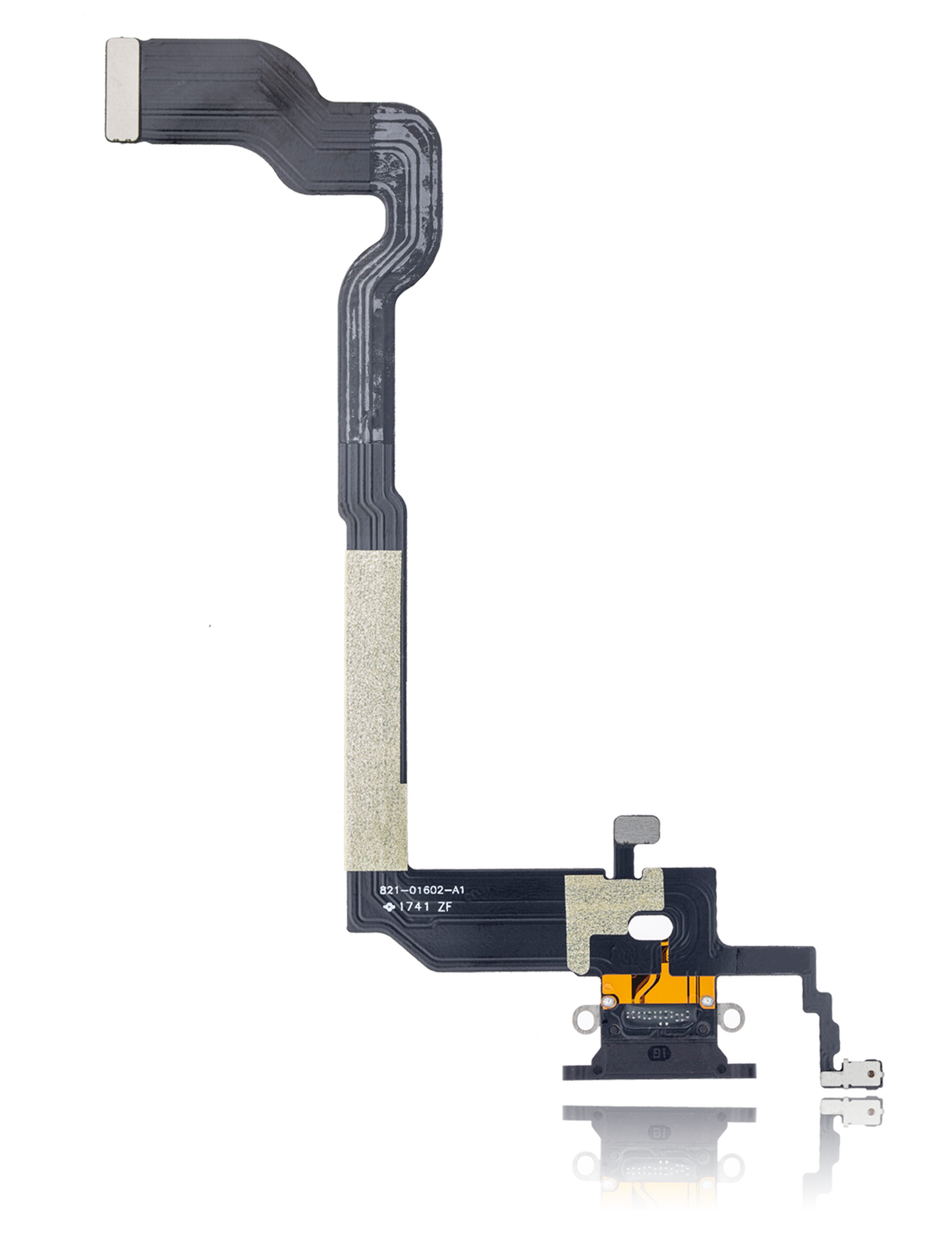 Charging Port Flex Cable For iPhone X (Aftermarket) (Space Gray)