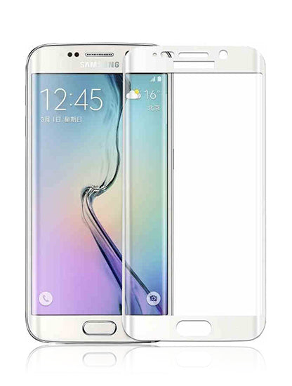 Tempered Glass For Samsung Galaxy S6 Edge Plus (Silver)