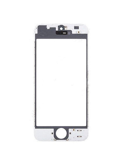 3 in 1 (Front Glass + Frame + OCA Pre-Installed) For iPhone 5 (2 Pack) (White)