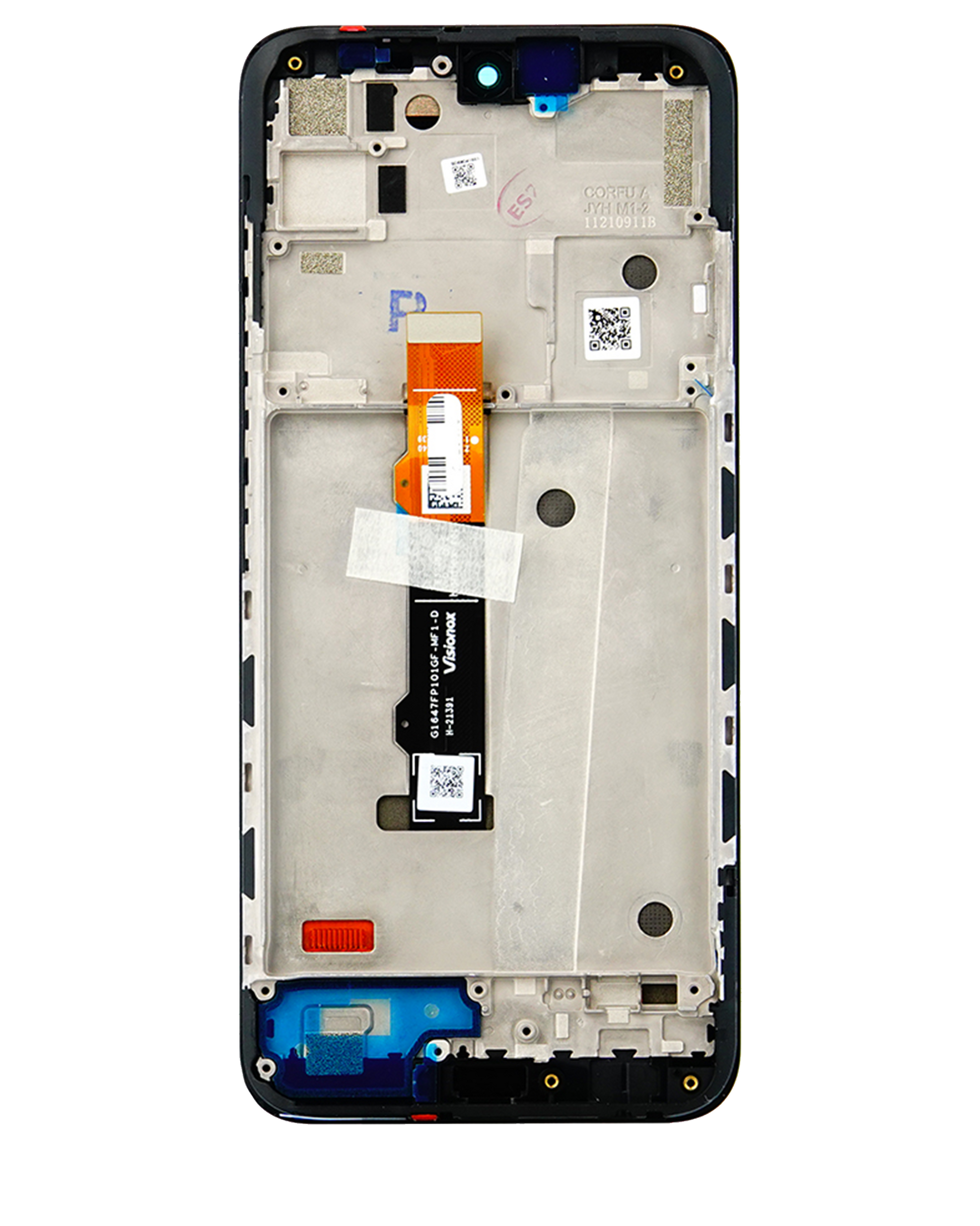 OLED Assembly With Frame For Motorola Moto G71 5G (XT2169 / 2022) (Genuine OEM) (All Colors) replacement part SKU 107082010171 image 4