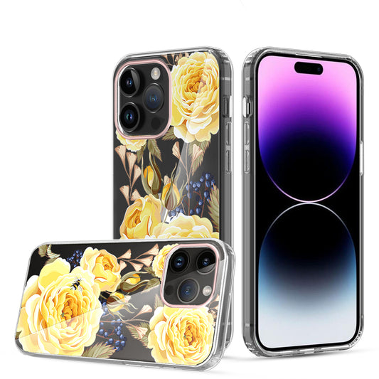 Clear Graphic Case (Yellow Rose) for iPhone 7 iPhone 8