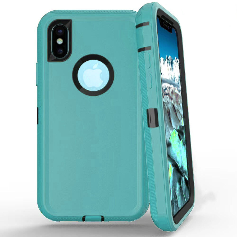 Defender Teal Case for iPhone XR