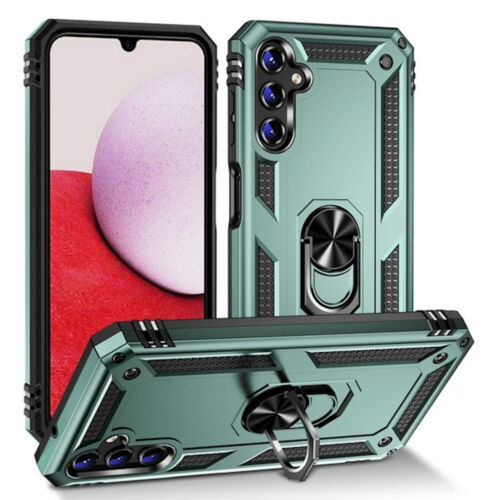 GREEN Hybrid Ring Case for Samsung A14 5G