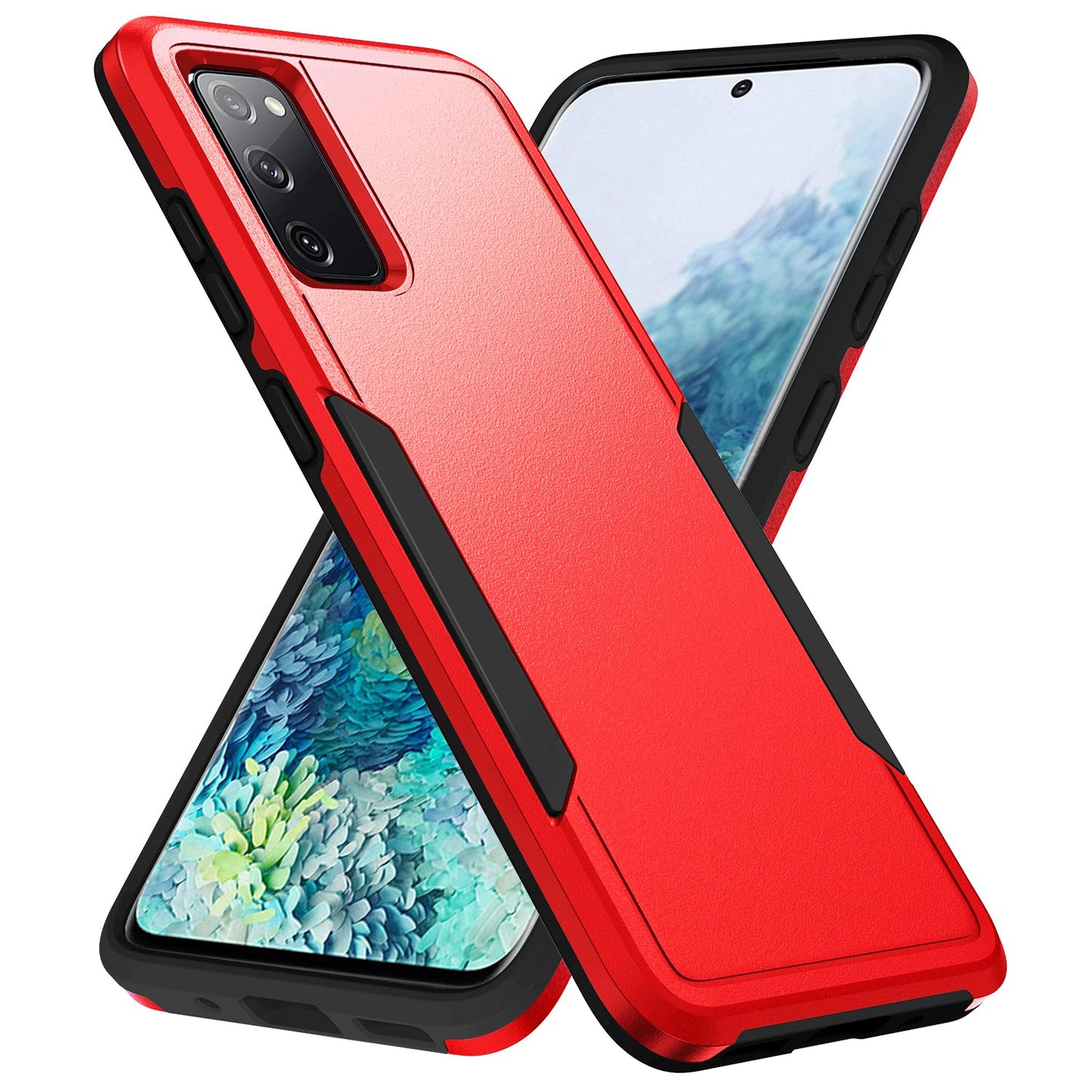 Commuter Red Case for Motorola G PLAY 2023