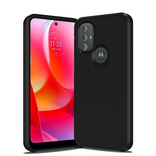 Slim Armor Protective Black Case for Motorola G PURE