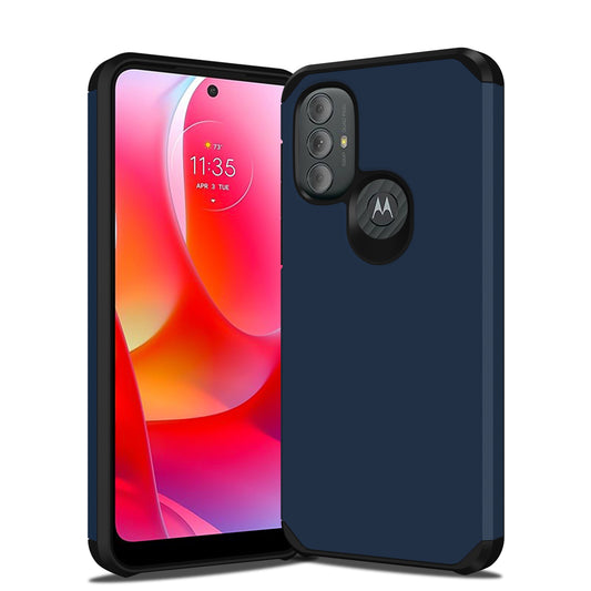 Slim Armor Protective Navy Blue Case for Motorola G PURE