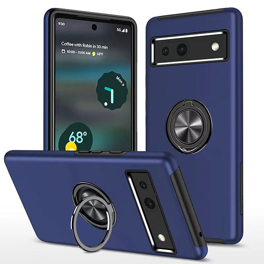 Hybrid Ring Case for PIXEL 7A Navy blue