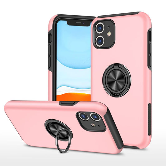 Hybrid Ring Case for iPhone 11 Rose Gold