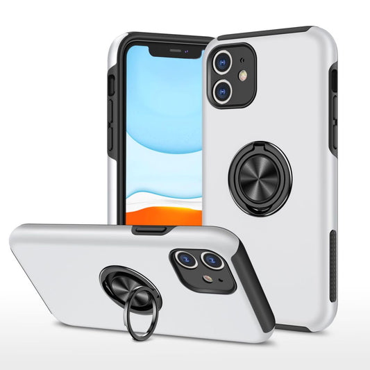 Hybrid Ring Case for iPhone 11 Silver