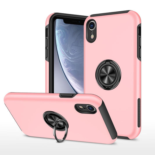 Hybrid Ring Case for iPhone Xr Rose Gold