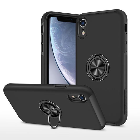 Hybrid Ring Case for iPhone XR Black