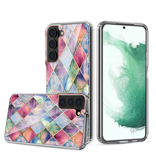Clear Graphic Case (Tetra) for Samsung S21 FE