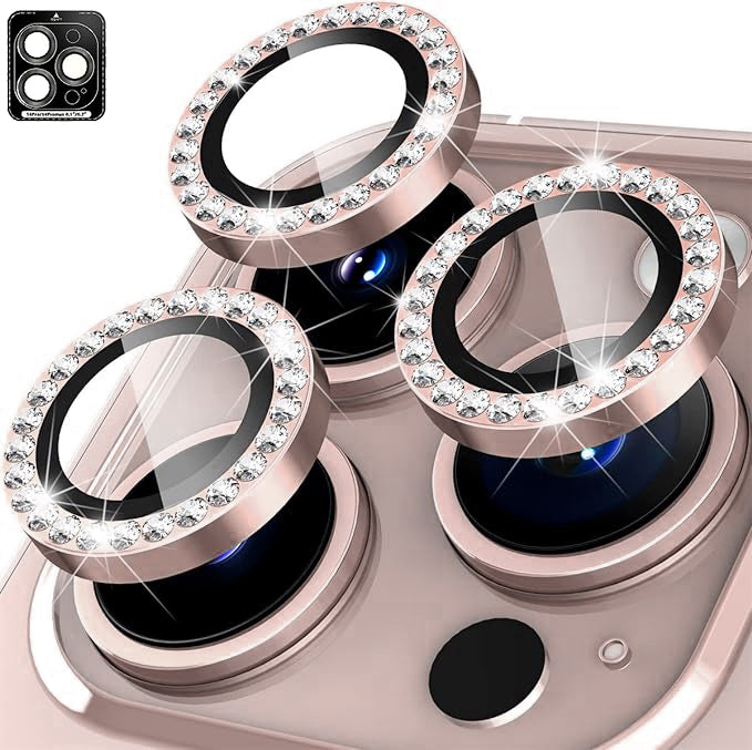 Rose Gold CAMERA Protector for iPhone 14 PRO MAX