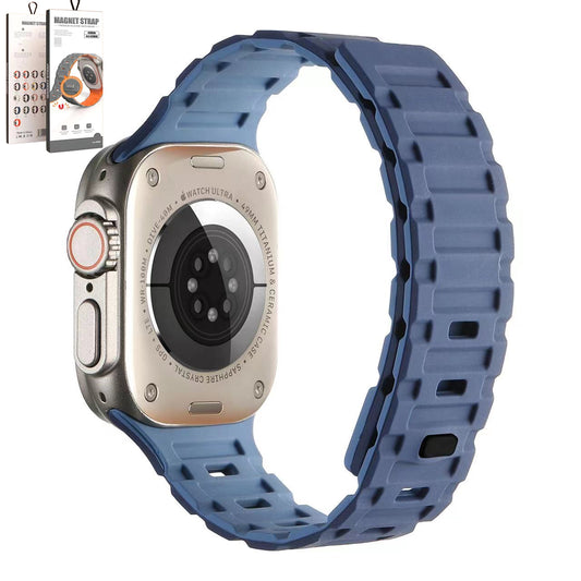 SKYBLUE MAGNETIC STRAP W/CLIP - 42/44/45/49 MM