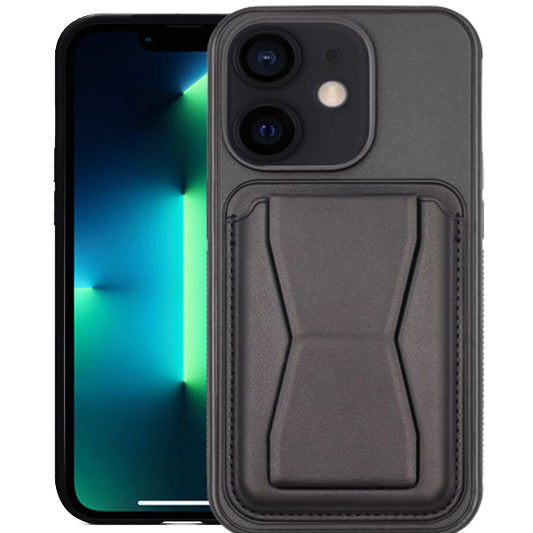 BLACK CARD & STAND CASE IP 11