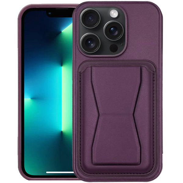 PURPLE CARD & STAND CASE SAM S20 FE