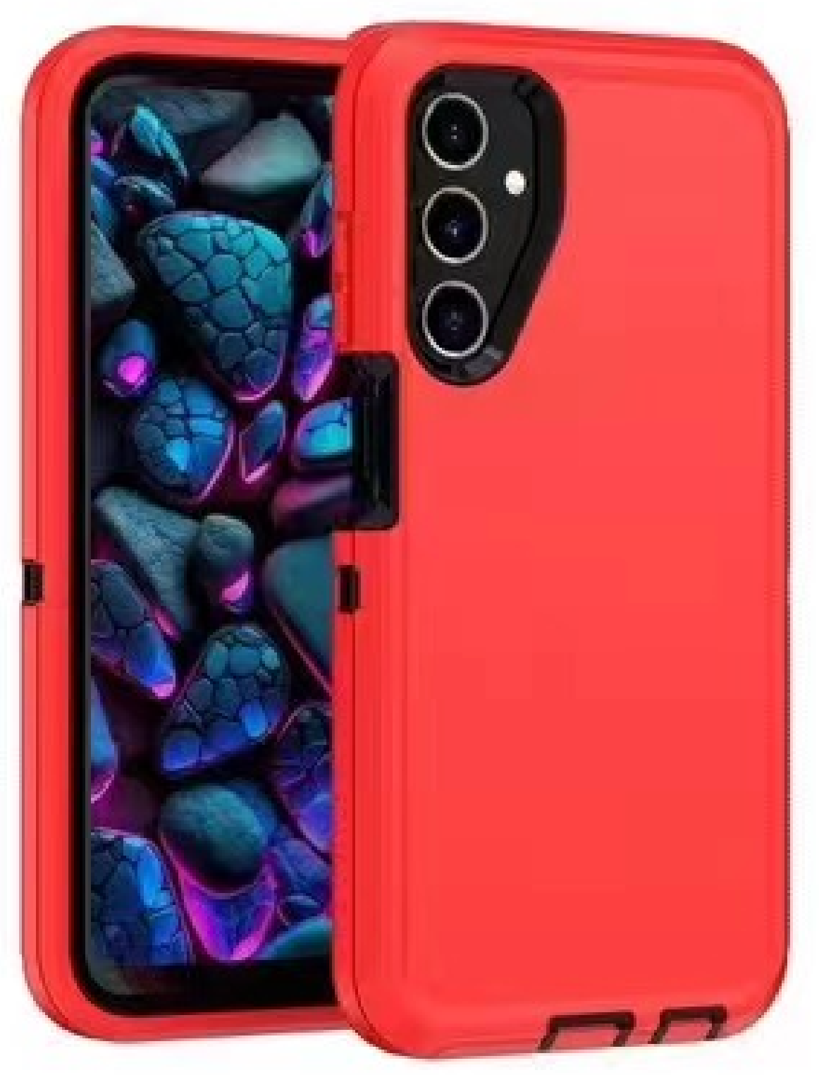 Defender Red Case for Samsung S23 FE