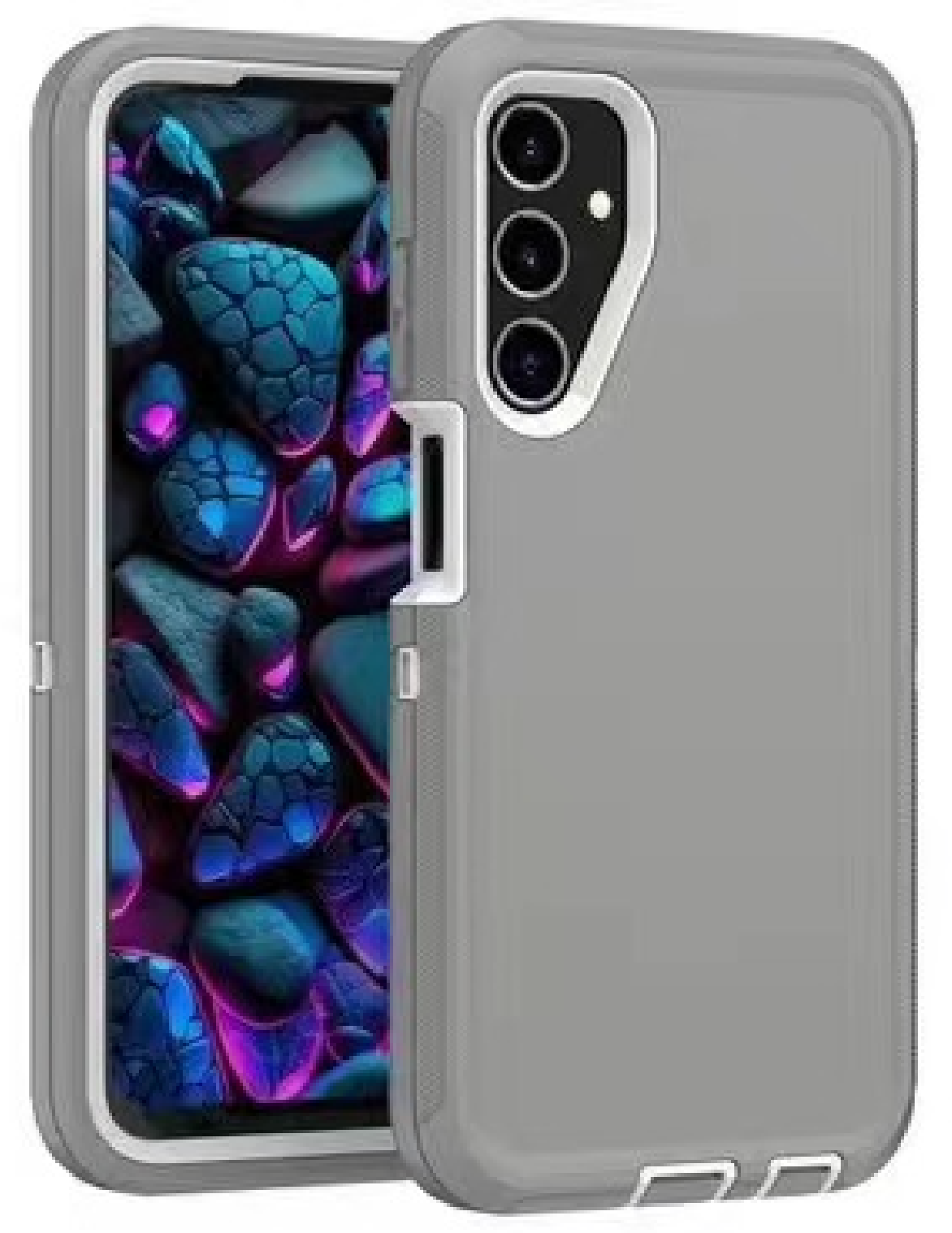 Defender Grey Case for Samsung S23 FE