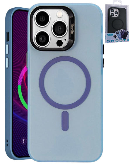 BLUE SMOOTH MAG IP 13 PRO MAX