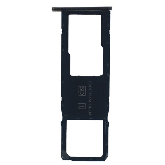 Single Sim Card Tray For Motorola Moto G7 Power (XT1955 / 2019) (International Version) (Ceramic Black) | compatible mobile phone replacement part | SKU 107082064535 | product image 2