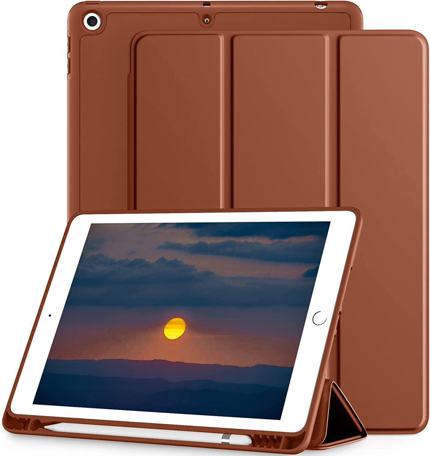 BROWN SMART CASE IPAD 9.7 (2018/2017)