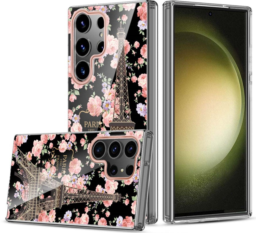 Graphic Clear Case for Samsung S24 Ultra (EIFFEL TOWER)