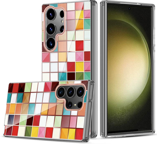 Graphic Clear Case for Samsung S24 Ultra (SQUARE)