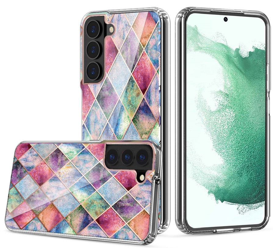 Graphic Clear Case for Samsung S24 Plus (TETRA)