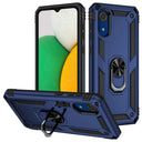 Blue Navy Hybrid Ring Case for Samsung A03 CORE