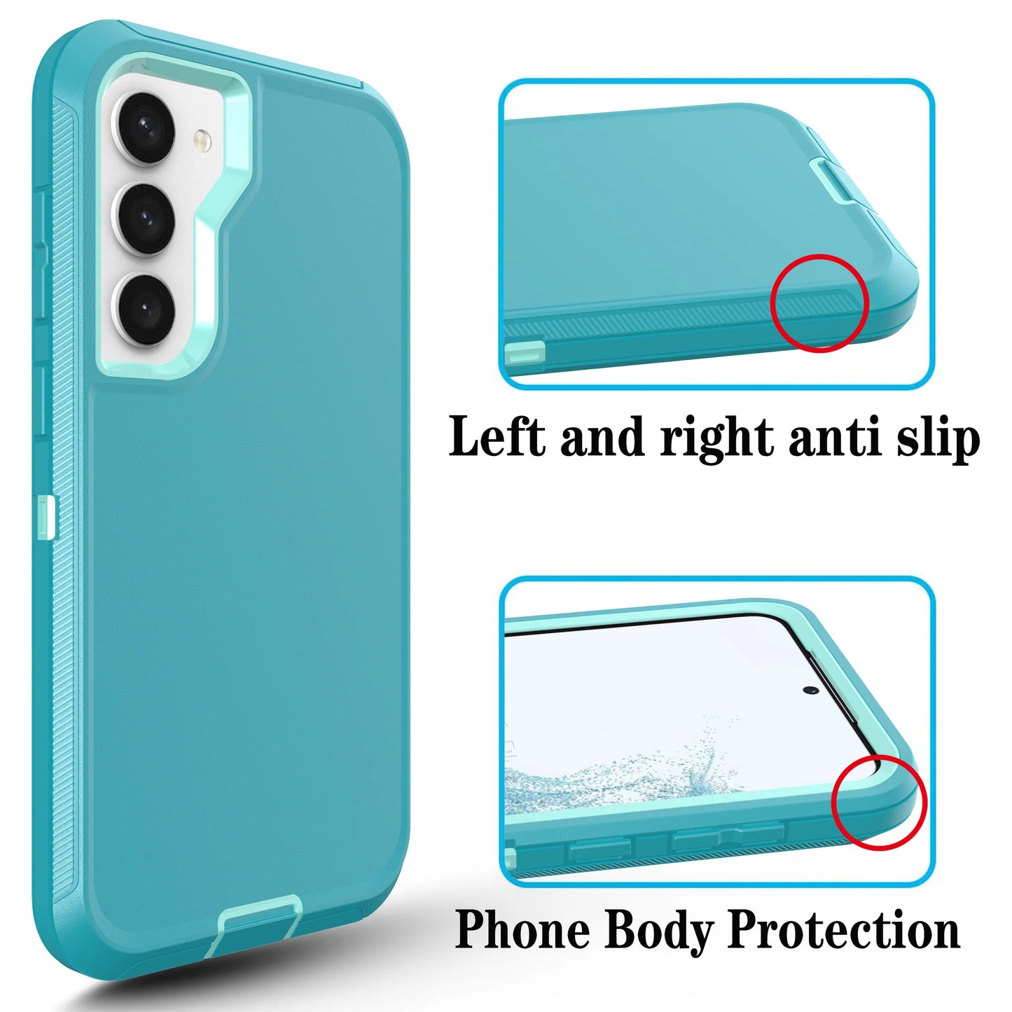 Defender Teal Case for Samsung S23