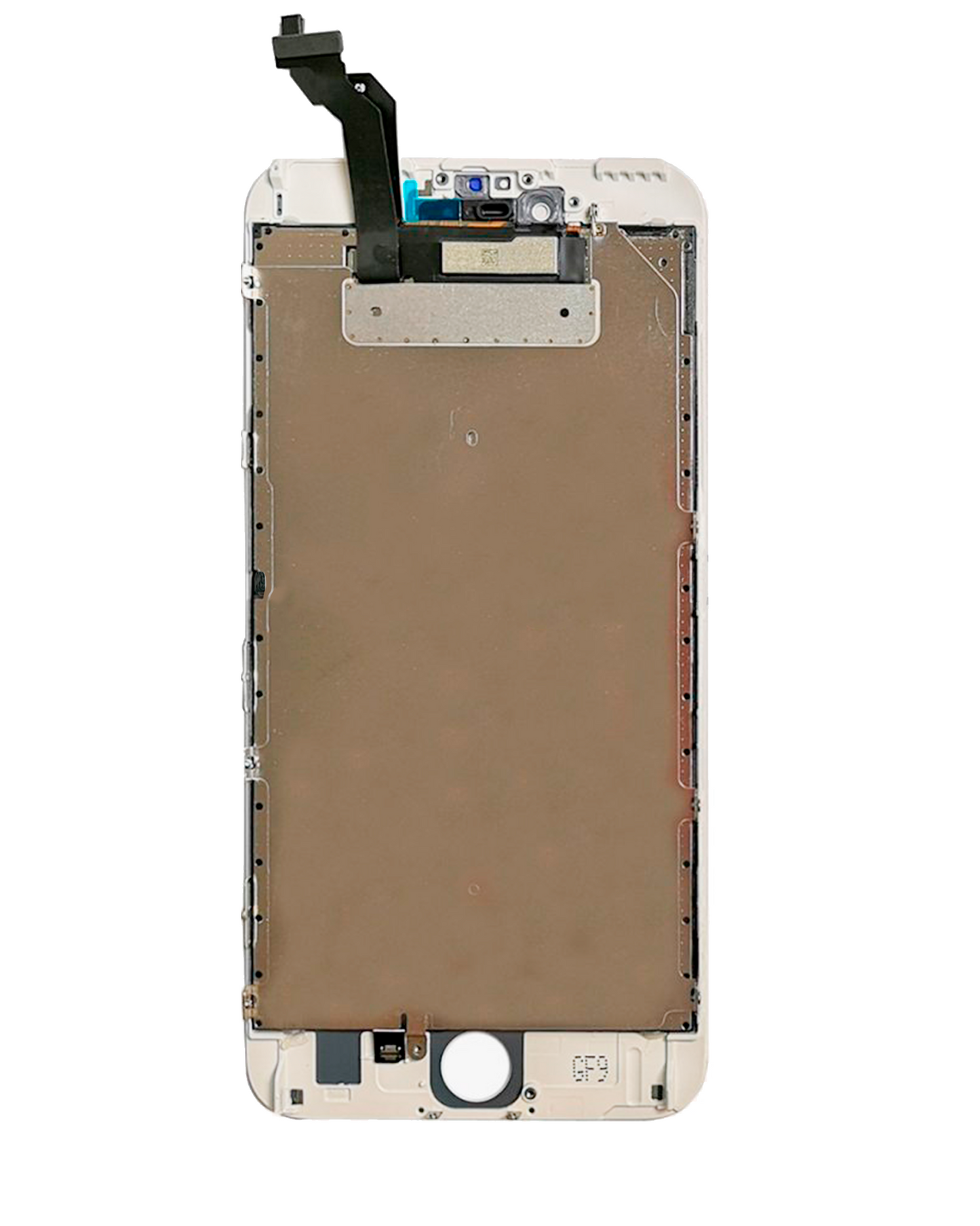LCD Assembly With Steel Plate For iPhone 6S Plus (Aftermarket Pro: XO7 Incell) (White)