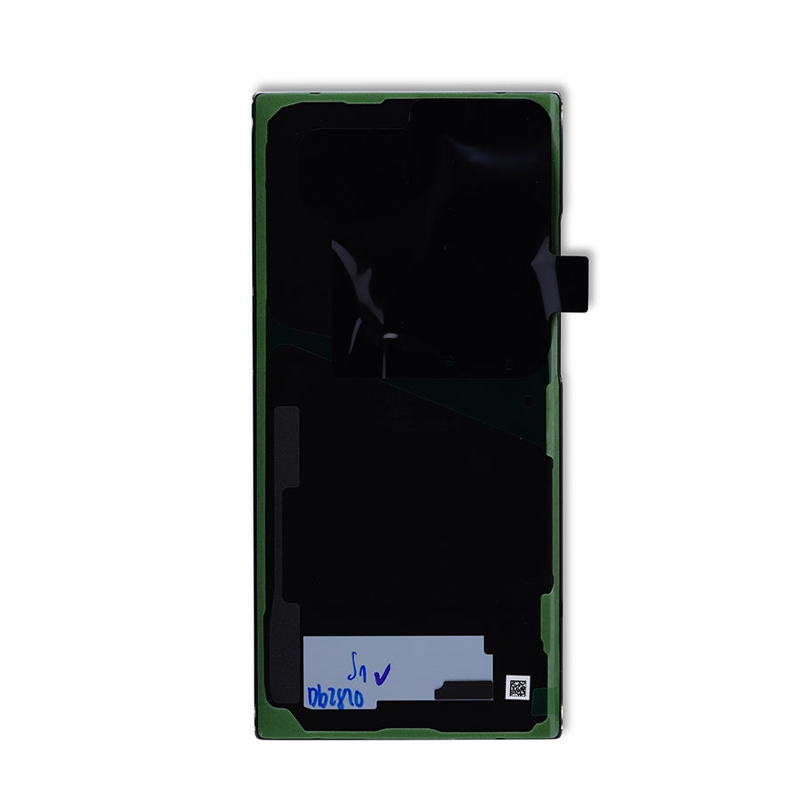 Back Cover Glass With Camera Lens For Samsung Galaxy Note 20 Ultra (Service Pack) (Mystic Black)