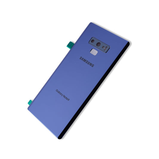 Back Cover Glass With Camera Lens For Samsung Galaxy Note 9 (Service Pack) (Ocean Blue)