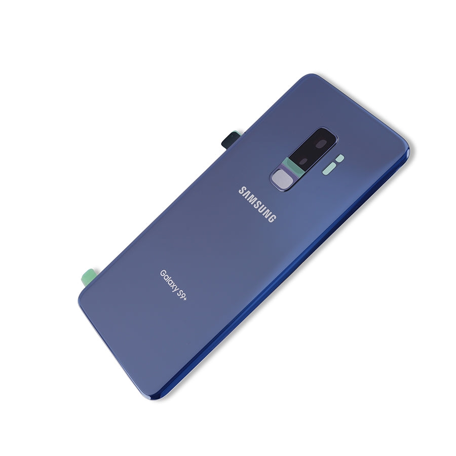 Back Cover Glass With Camera Lens For Samsung Galaxy S9 Plus (Service Pack) (Coral Blue)