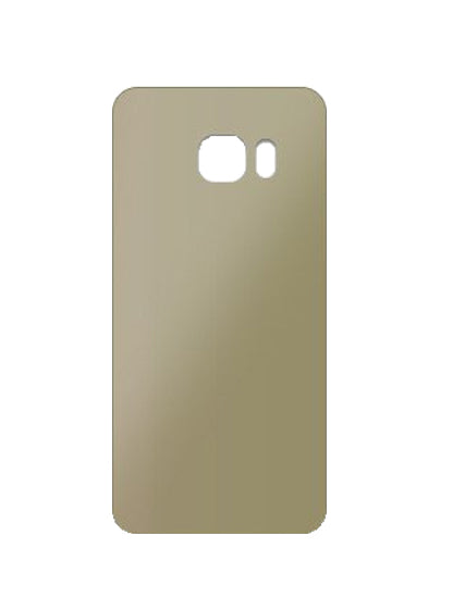 Back Cover Glass For Samsung Galaxy S6 Edge Plus (No Logo) (Aftermarket Plus) (Gold Platinum)