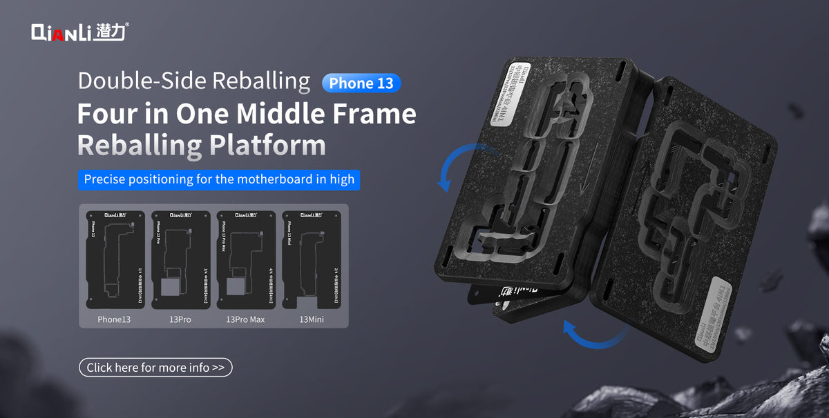 Middle Frame Reballing Platform For iPhone 13 / 13 Mini / 13 Pro / 13 Pro Max (Qianli)
