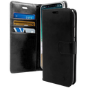 Black Wallet Case Leather For NOTE 20