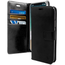 Black Wallet Case Leather For Samsung A11