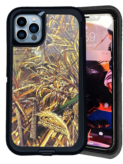Defender Black Camo Case for iPhone 14 PRO MAX