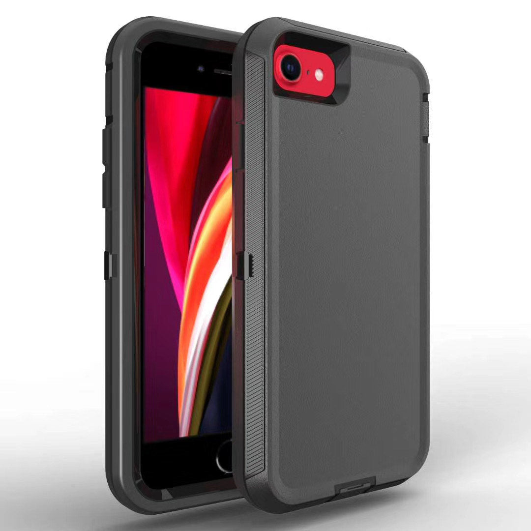 Defender Black Case for iPhone 6 iPhone 7 iPhone 8