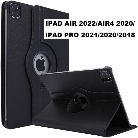 BLACK IPAD AIR (2022) 360 ROTATING CASE