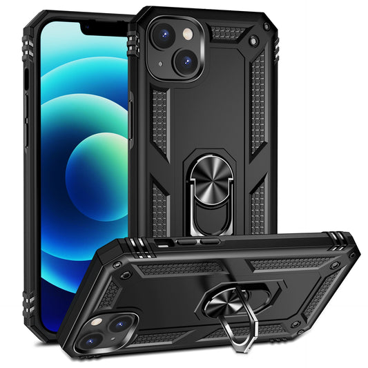 Hybrid Ring Case for iPhone 14 Plus Black