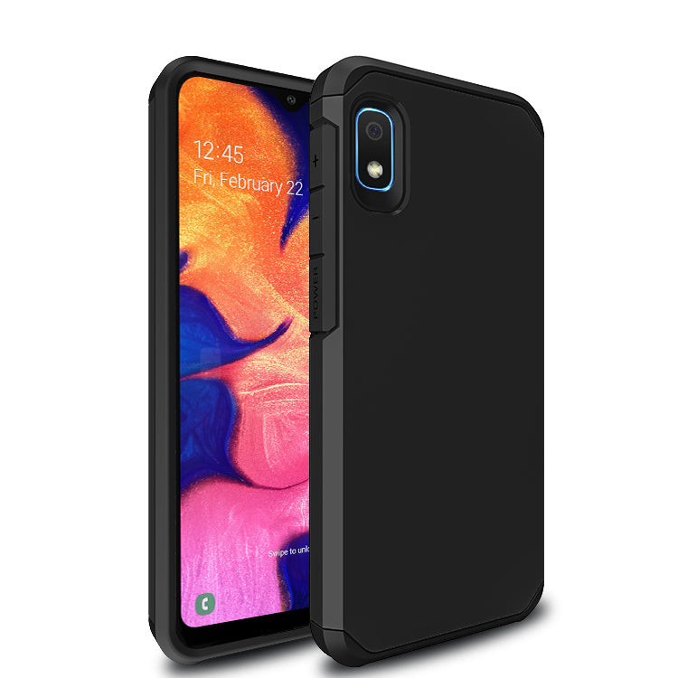 Slim Armor Protective Black Case for Samsung A01