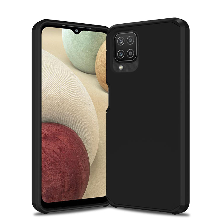 Slim Armor Protective Black Case for Samsung A12