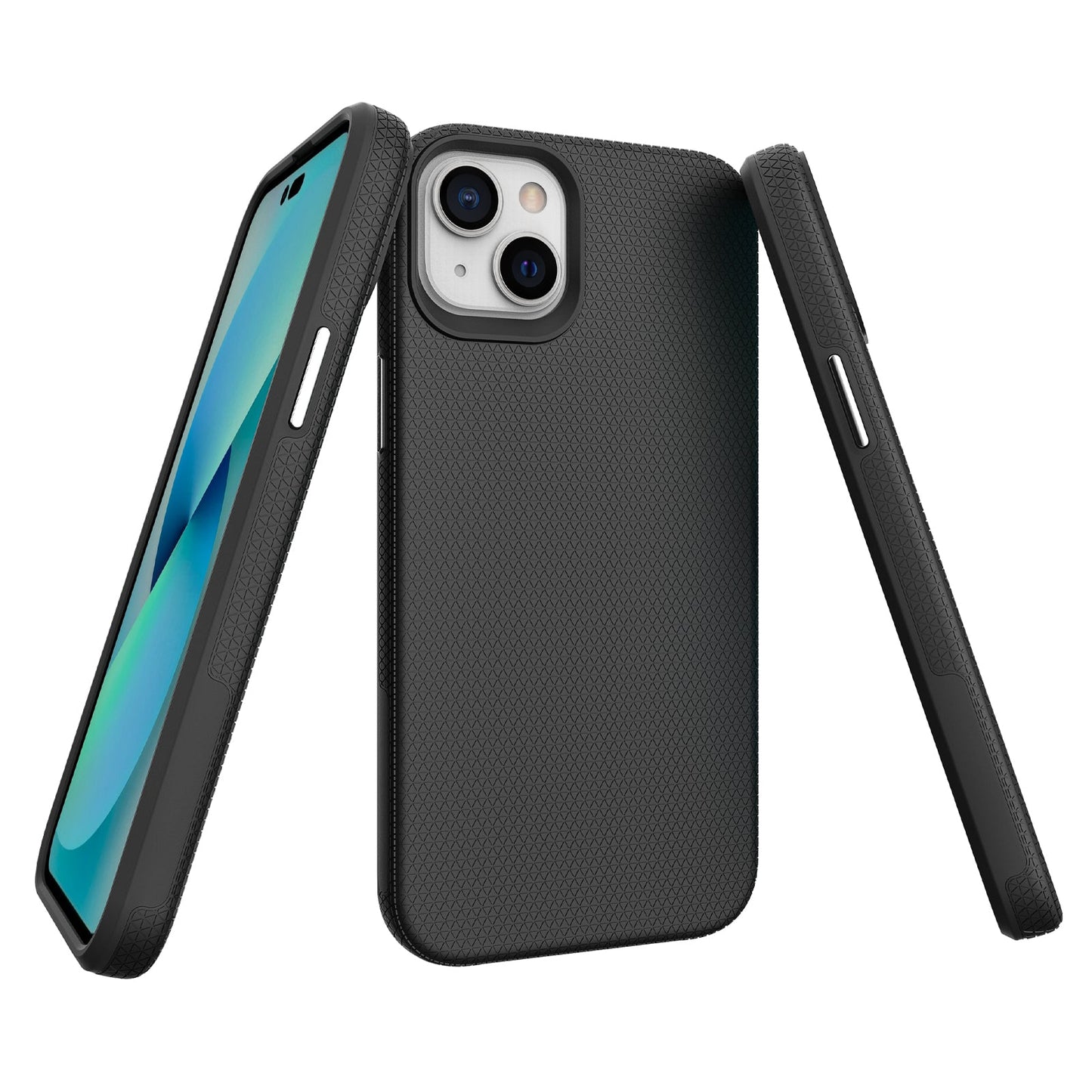 TriTex Black Case for iPhone 14 PLUS