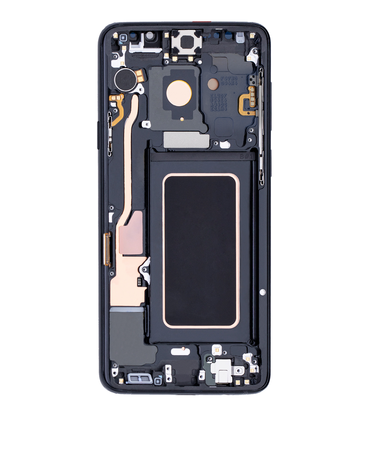 OLED Assembly With Frame For Samsung Galaxy S9 Plus (Aftermarket Plus) (Midnight Black)